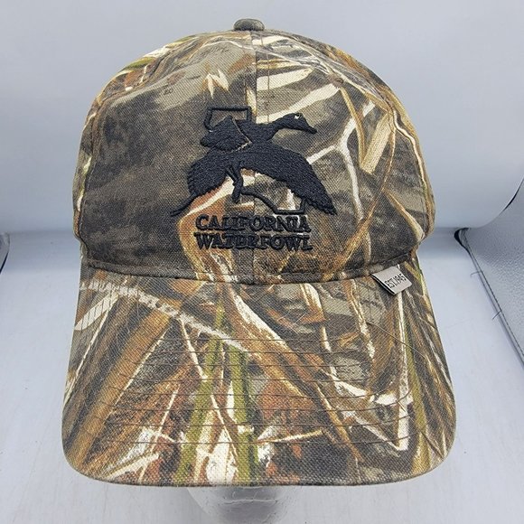 California Waterfowl Brown Spots Hunting Hat Cap Hunting Outdoors Casual